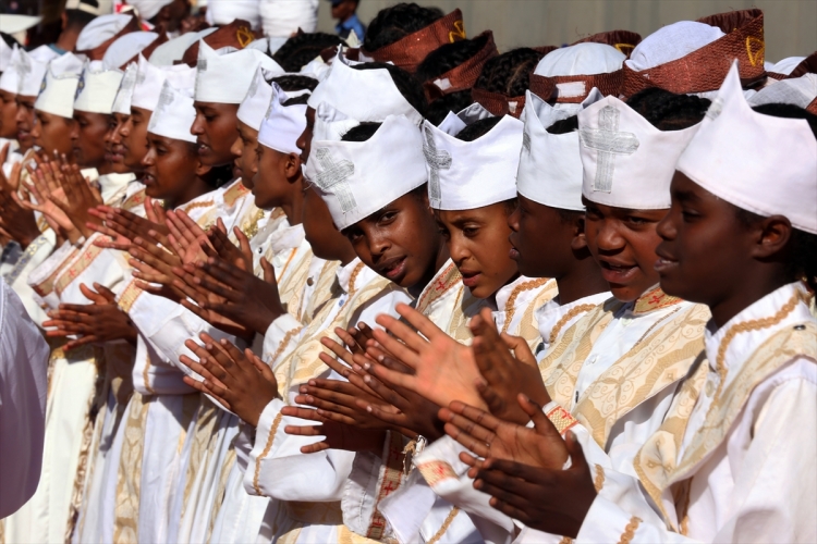  Etiyopya'da Vaftiz (Epifani) Bayramı