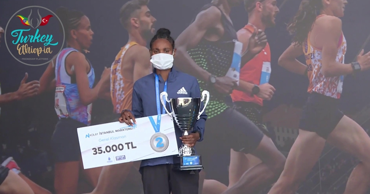 42. İstanbul Maratonu'na Etiyopyalı atletler damgasını vurdu