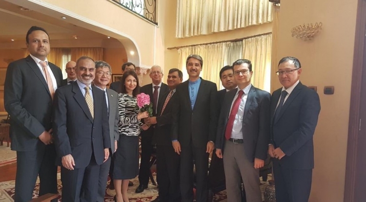 Asya Grubu Büyükelçileriyle ilk toplantı