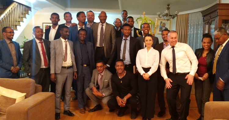 Başkan Atalay Etiyopyalı diplomatları ziyaret etti