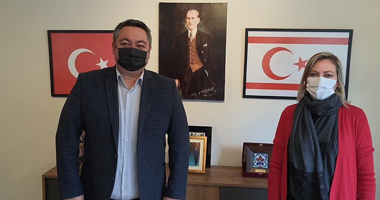 Başkan Atalay , KTTO Ankara Temsilcisi Burcu Kayan'ı ziyaret etti