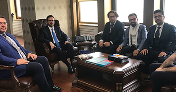 Başkan Atalay TRT Genel Müdürü İbrahim Eren'i ziyaret etti