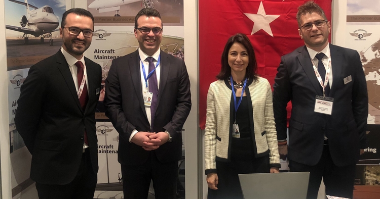 Büyükelçi Alp MRO Africa 2020'deki Türk firmalarını ziyaret etti