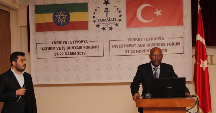 Büyükelçi Barkessa Türkiye-Etiyopya Yatırım ve İş Forumu'na katıldı