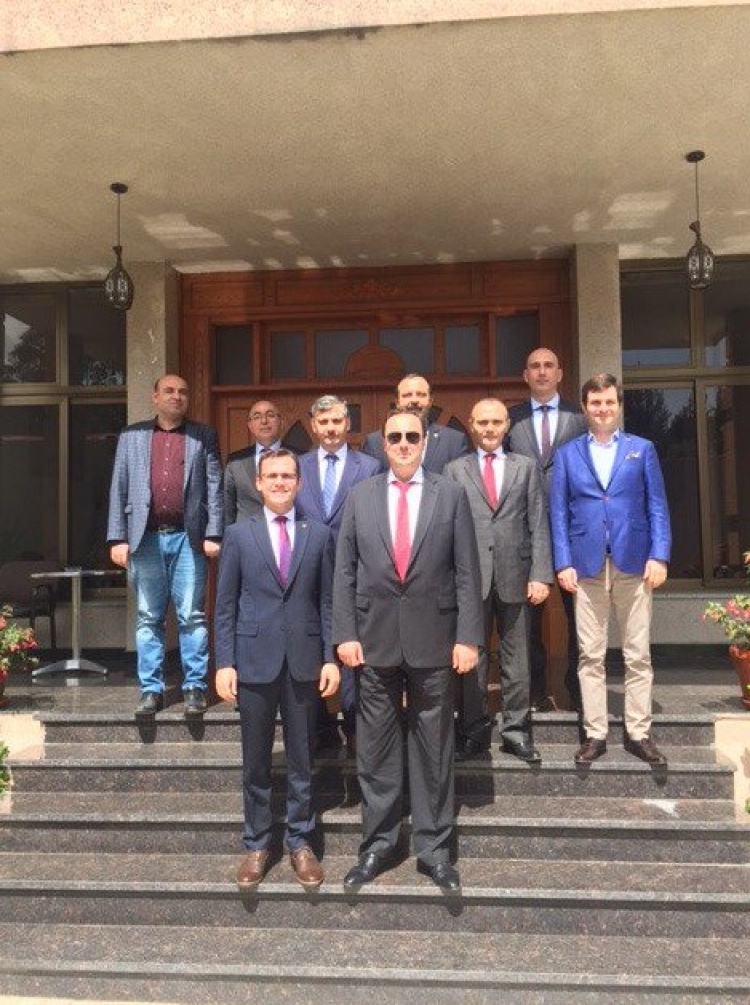 Büyükelçi Fatih Ulusoy'un TİKA ziyareti