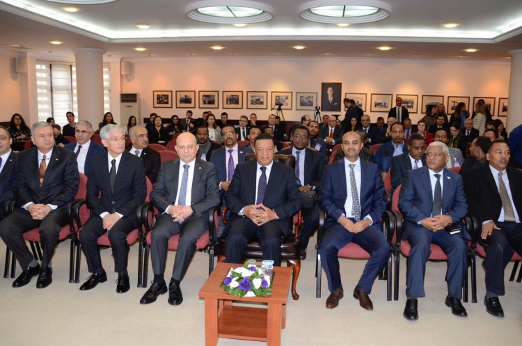 Etiyopya Cumhurbaşkanı Wirtu Ankara Üniversitesi'nde