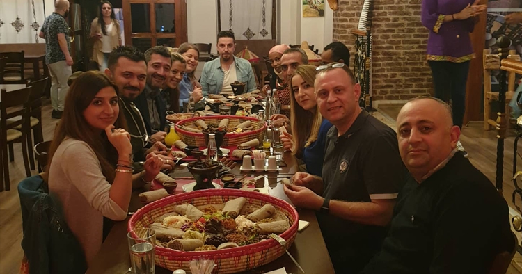 Etiyopya Havayolları Türkiye çalışanları Habesha Restaurant'ta