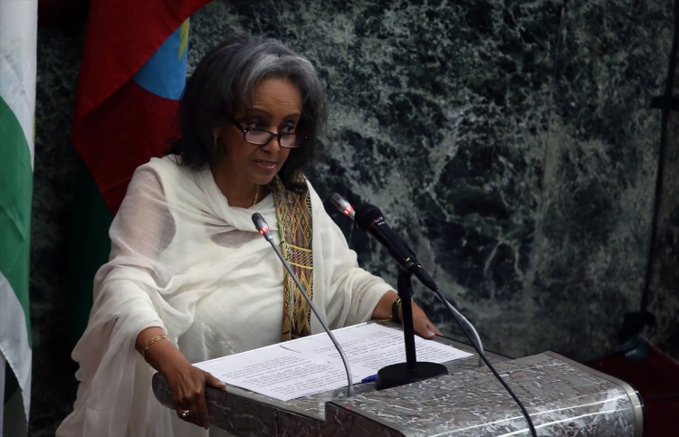 Etiyopya'da İlk Kadın Cumhurbaşkanı Sahle-Work Zewde