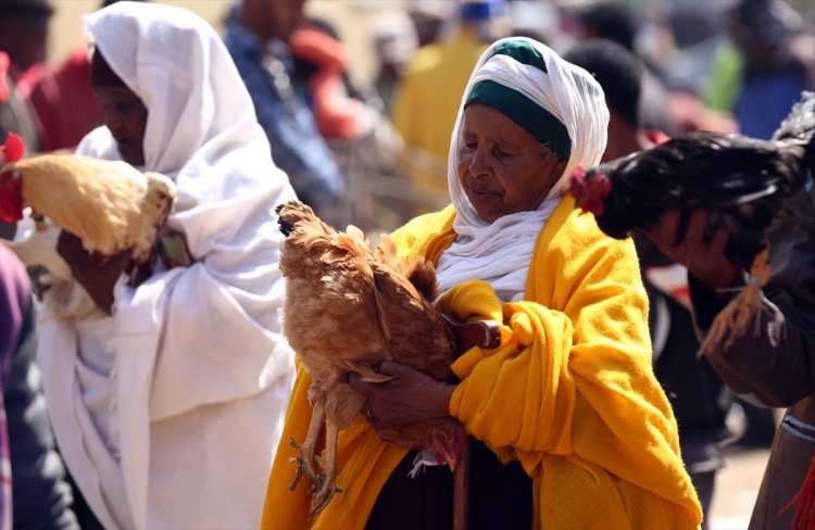 Etiyopya'da paskalya bayramına hazırlık