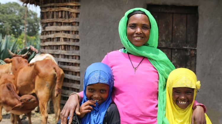 Etiyopyalı anne zorlukları IHH sayesinde aştı