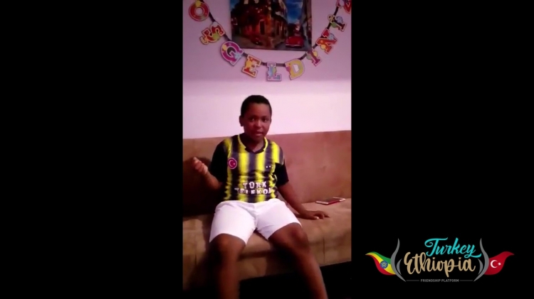 Etiyopyalı çocuğun Fenerbahçe aşkı