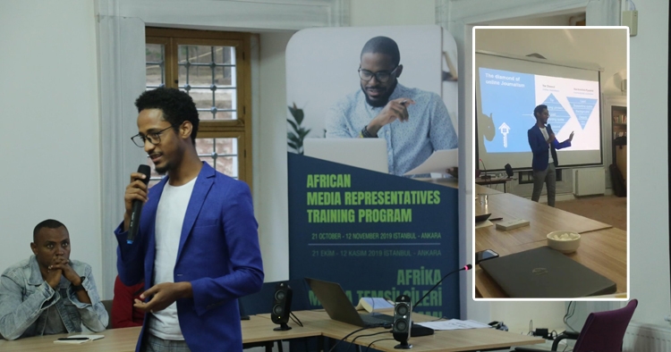Etiyopyalı Sadık Kedir Abdu Afrika Medya Temsilcileri programında!