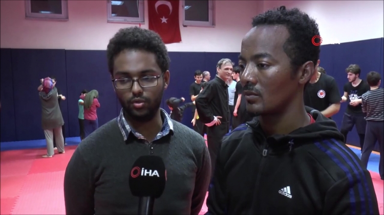 Etiyopyalı sporcu Türkiye'de eğitim alıyor