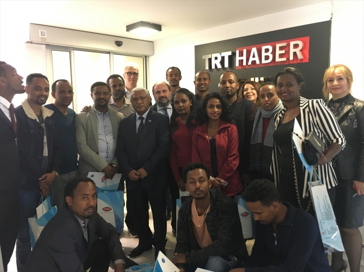 Etiyopyalı yönetmenler eğitim için Türkiye'de