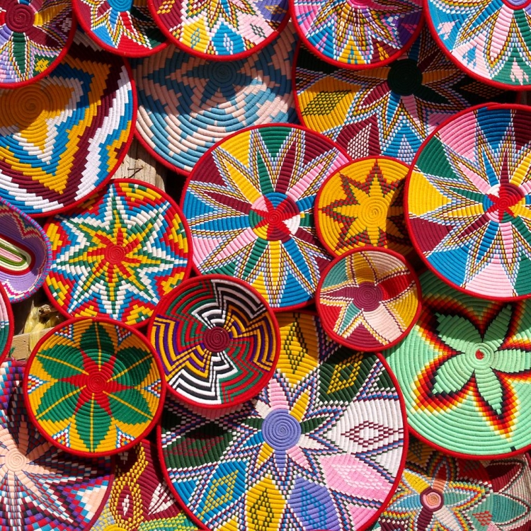 Etiyopya'nın kadim el sanatlarından sepet örme geleneği