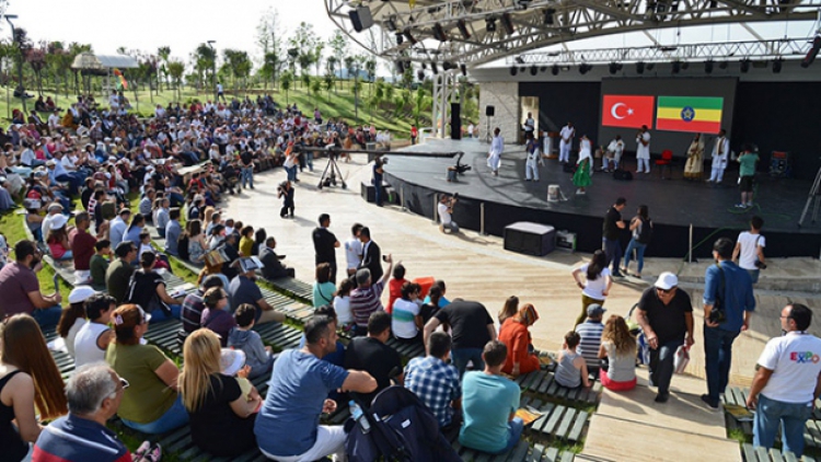EXPO 2016 Antalya'da Etiyopya Milli Gün kutlaması