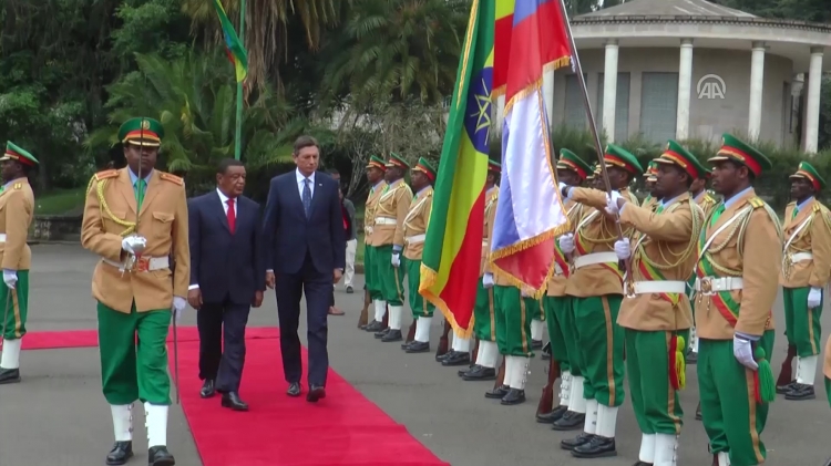 Slovenya Cumhurbaşkanı Etiyopya'da