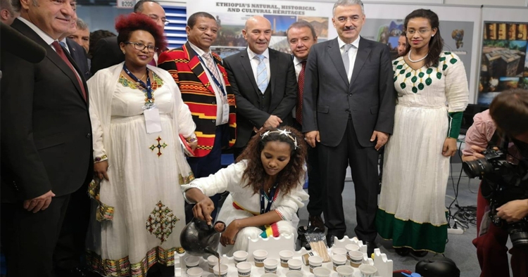 Travel Turkey İzmir Fuarı'nda Etiyopya standı açıldı!