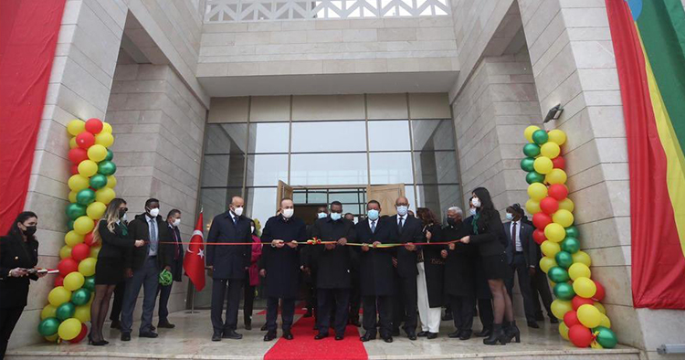 Etiyopya'nın Ankara'daki yeni Büyükelçilik binasının açılış töreni