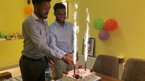 2 Etiyopyalı öğrencinin mezuniyet sevinci Ankara'da kutlandı