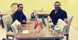 Başkan Atalay, Amharca Kitap Yazarı Murat Demirci ile görüştü