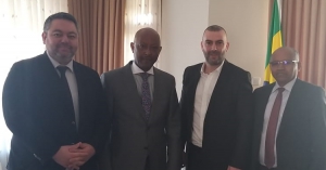 Başkan Atalay ve AB Uzmanı İpek Etiyopya Büyükelçiliği'ni ziyaret etti