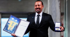 Etiyopya Başbakanı Abiy Ahmet Ali Nobel Barış Ödülü'nü aldı